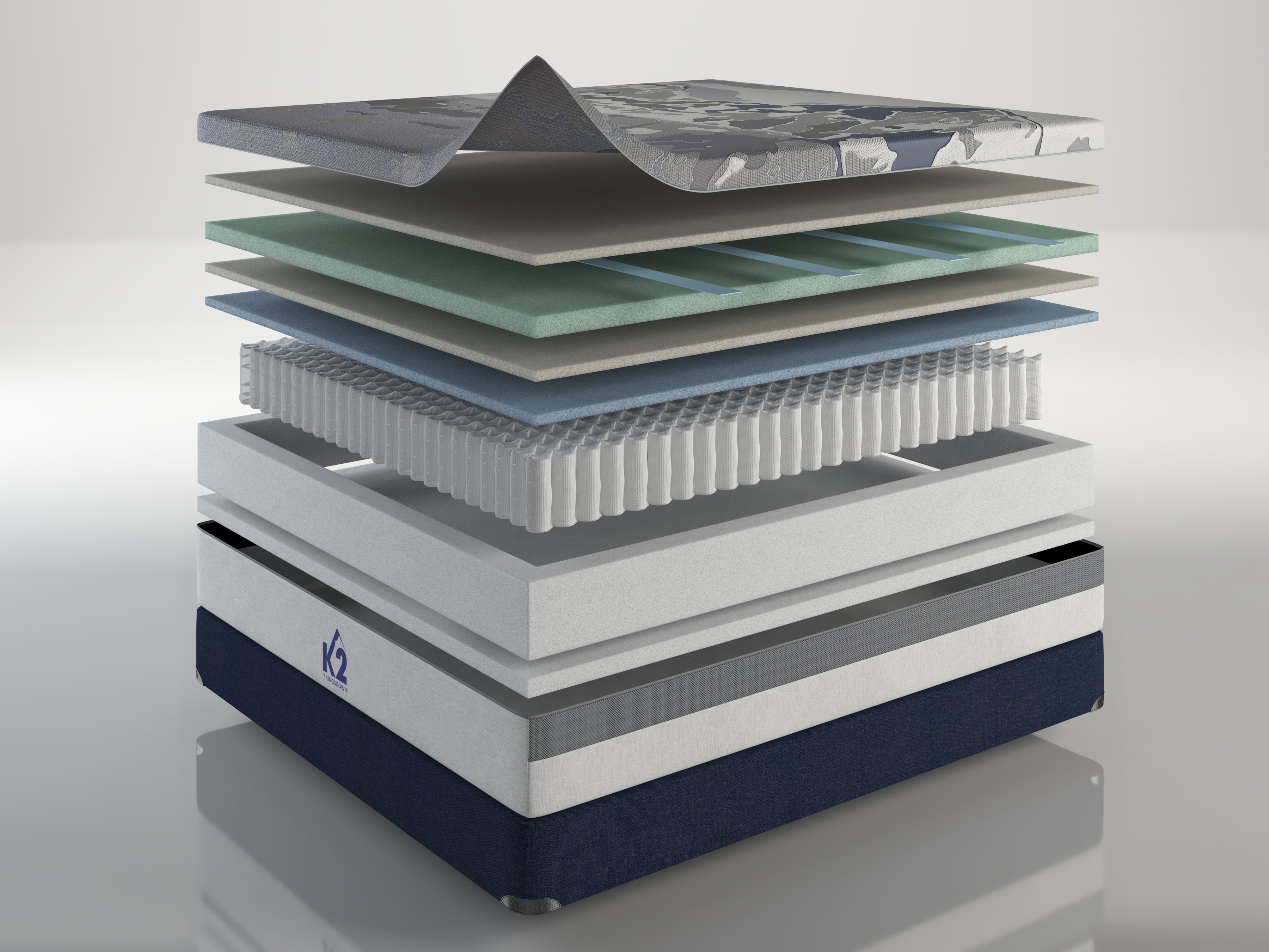 K2H Komplete Deluxe Plush Mattress – Green Frog Sleep Center