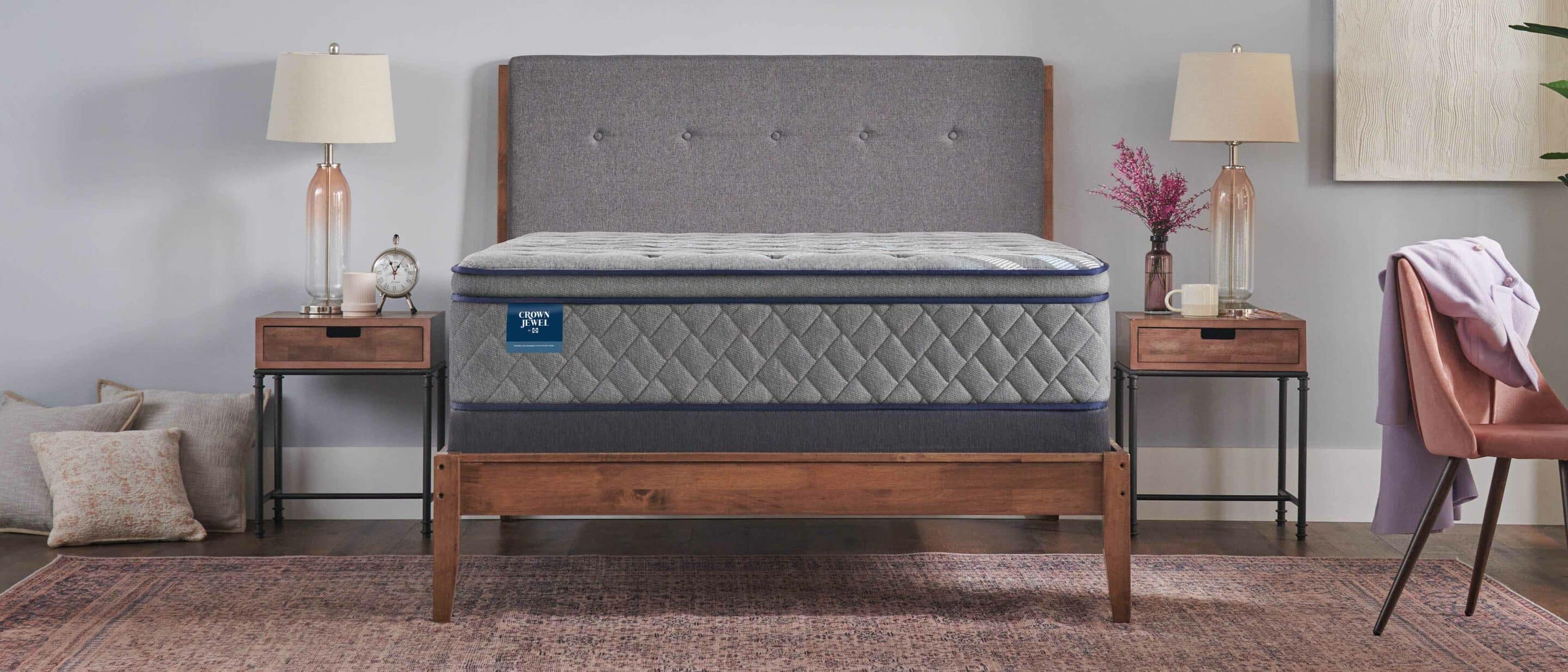 SEALY CROWN JEWEL Royal Cove Euro Pillowtop Mattress