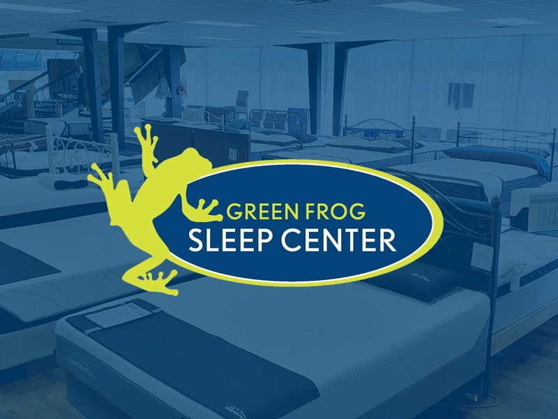 green frog fitted mattress cover